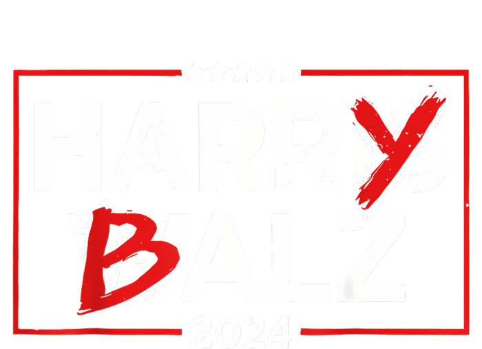 Funny Harris Walz 24 Harry Balz 2024 Meme Democratics Vote Toddler T-Shirt