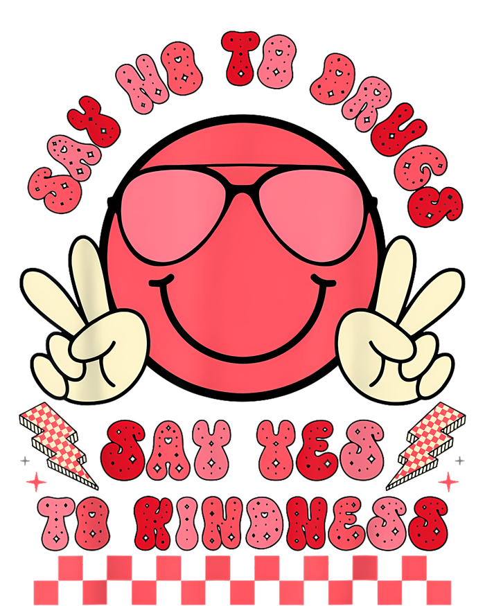 Say Not Drugfree Say Yes To Kindness Red Ribbon Week Retro PosiCharge Competitor Tank