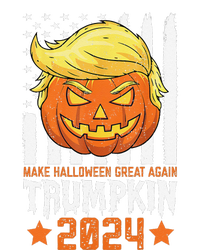 Trumpkin Make Halloween Great Again Flag Pumpkin Trump 2024 Tie-Dye T-Shirt