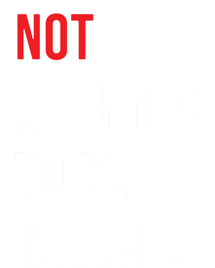 Not Aspiring To Be Humble Kamala Harrismadam President 2024 Zip Tote Bag