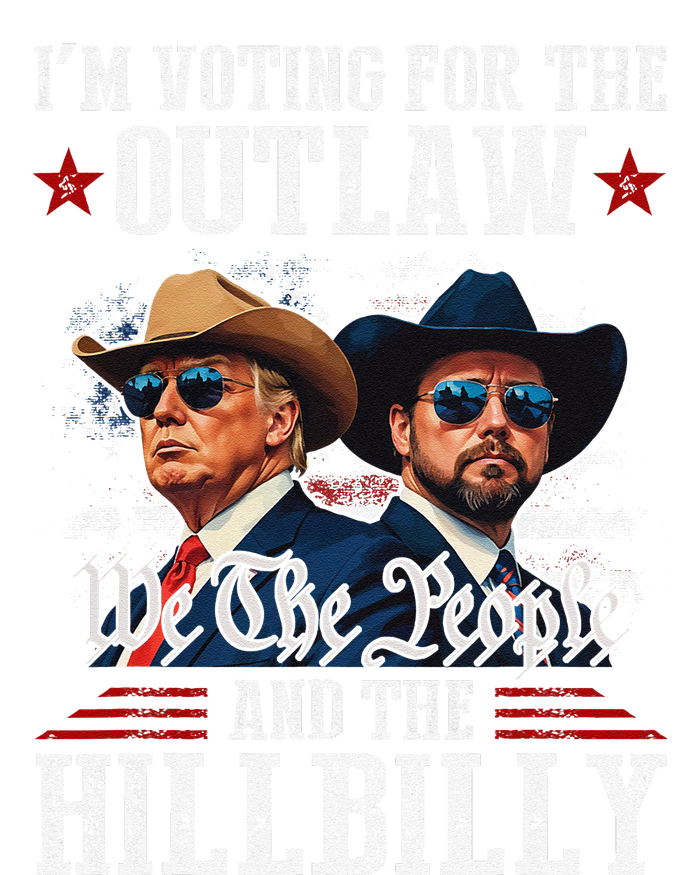 IM Voting For The Outlaw And The Hillbilly Trump Vance 2024 T-Shirt