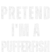 Pretend IM A Pufferfish Matching Costume Funny Halloween Women’s Perfect Tri Rocker Tank