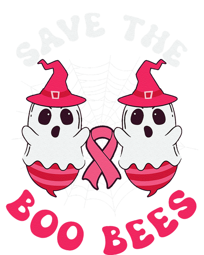 Save The Boo Bees Funny Halloween Breast Cancer Awareness Impact Tech Backpack