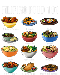 Filipino Food 101 Popular Pinoy Food Funny Cool Filipino Flexfit Unipanel Trucker Cap