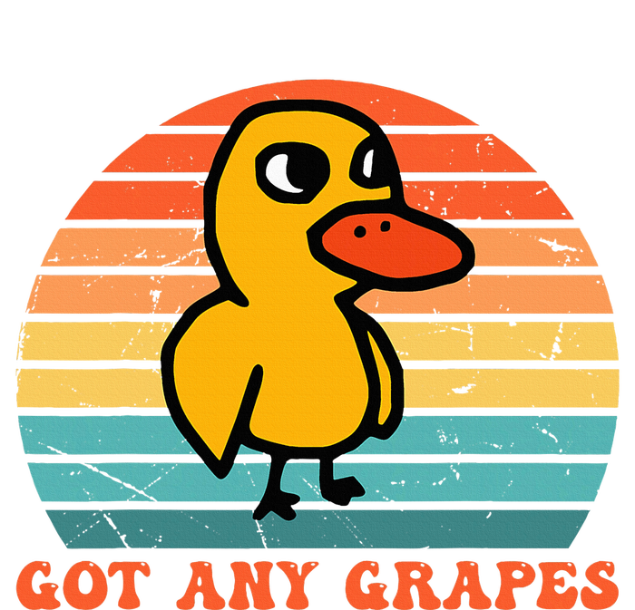 Got Any Grapes Duck Vintage Full-Length Apron With Pockets