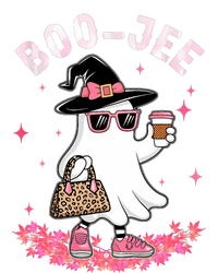 Cute Boo Jee Ghost Halloween Leopard Ghost Coffee Long Sleeve Shirt