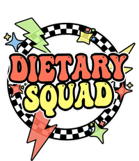 Retro Dietary Squad Dietary Appreciation Week For Staff Long Sleeve Pajama Set