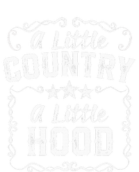 A Little Bit Country A Little Bit Hood Music Concert Gift Snapback Five-Panel Rope Hat