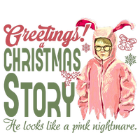 Greetings Christmas Story He Looks Like A Nightmare Bunny Stainless Steel Tumbler