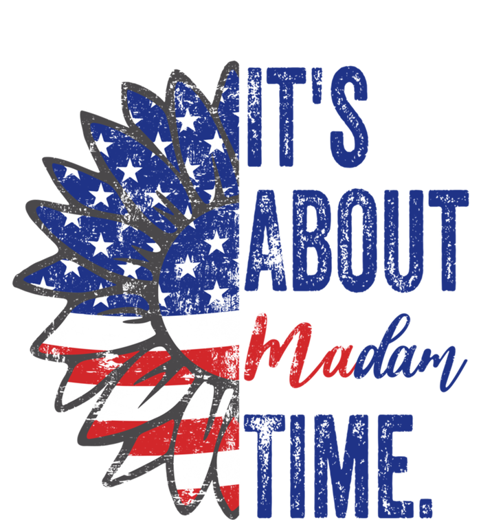 ItS About Madam Time Sunflower Madam President 2024 Gift T-Shirt