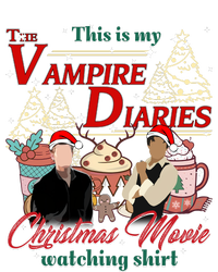 This Is My The Vampire Christmas Movie Watching Stefan And Damon Salv Ladies Essential Flowy Tank