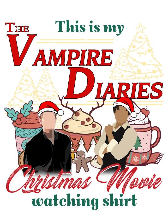 This Is My The Vampire Christmas Movie Watching Stefan And Damon Salv Ladies Essential Flowy Tank