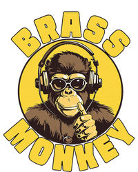 Brass Monkey Funny Cool Music Toddler T-Shirt