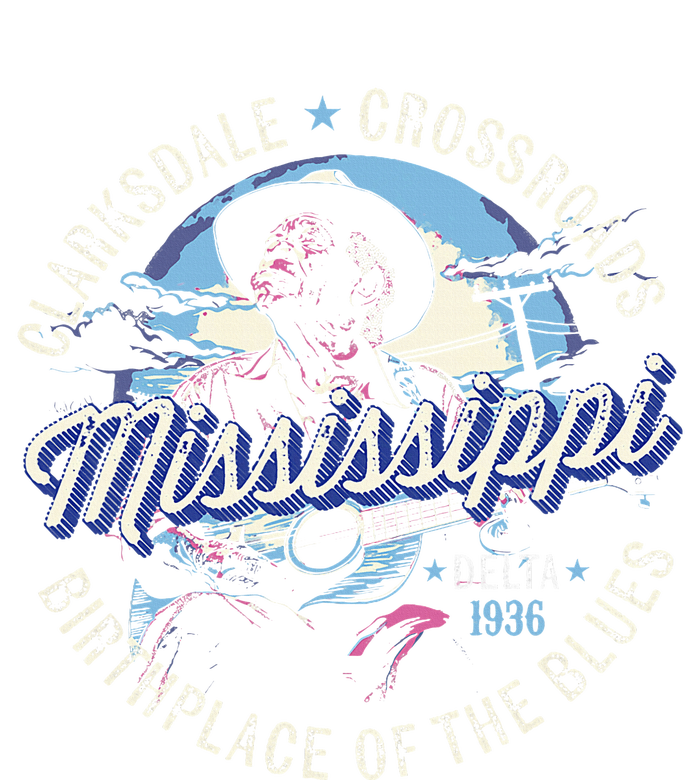 Clarksdale Mississippi Birthplace Of The Blues Sweatshirt