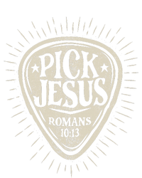 Guitar Pick Jesus Christian Music Guitarist Pastor Retro Zip Tote Bag