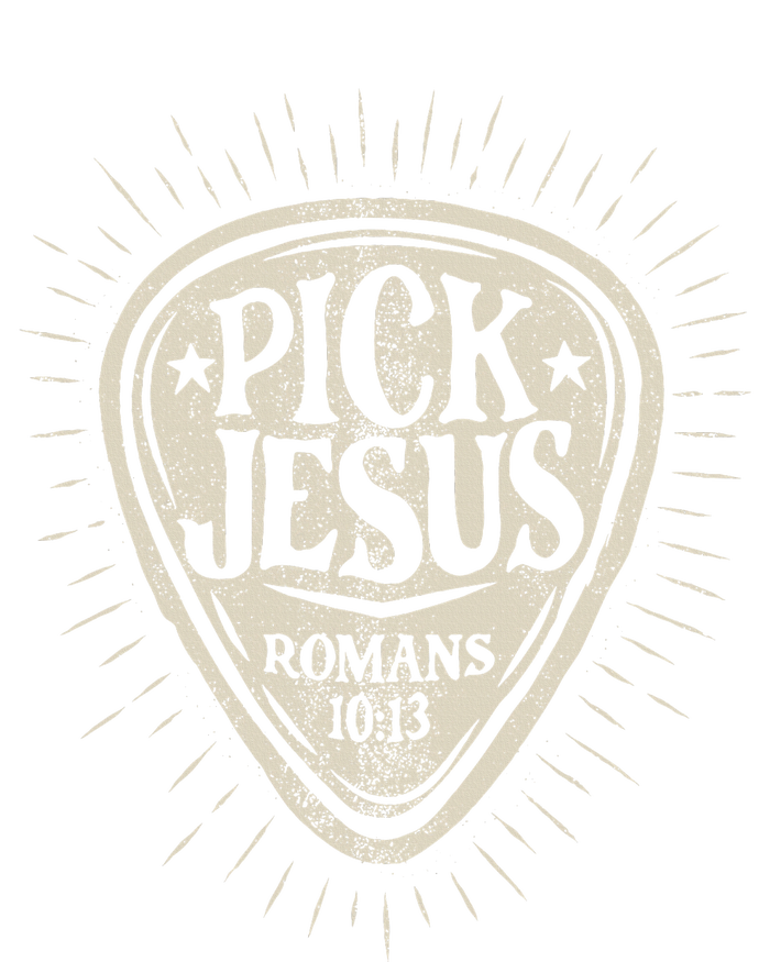 Guitar Pick Jesus Christian Music Guitarist Pastor Retro Zip Tote Bag