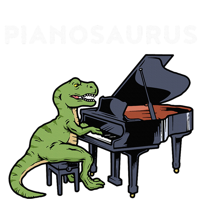 Grand Piano Pianist Gift Dinosaur Music Piano T-Shirt