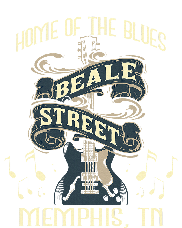 Home Of The Blues Beale Street Memphis Musician Guitarist T-Shirt