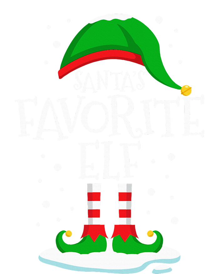 SantaS Favorite Elf Christmas Family Matching Xmas Funny T-Shirt