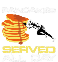 Pancakes Served All Day Fun Lineman Football Christmas Gifts Sweatshirt Cinch Pack Bag