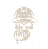 Coal Rush West Virginia Skull Coal Miner Hard Hat T-Shirt