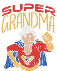 Super Grandma Best Grandma Grandmother Superhero Dry Zone Grid Polo