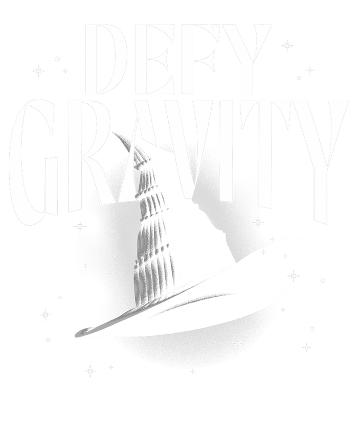 Wicked Defy Gravity Distressed Hat Poster T-Shirt