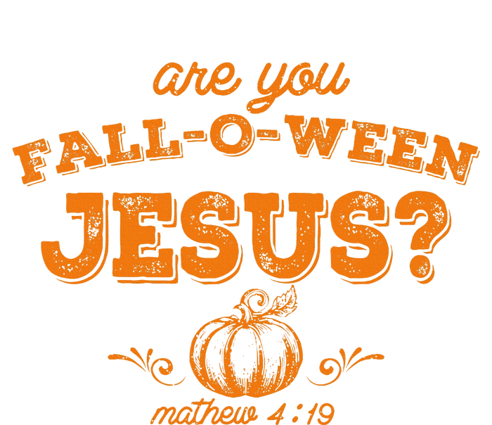 Retro Fall Religious Bible Matthew Are You Falloween Jesus T-Shirt