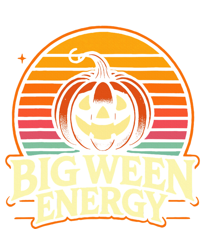 Big Ween Energy Carved Pumpkins Ceramic Bell Ornament