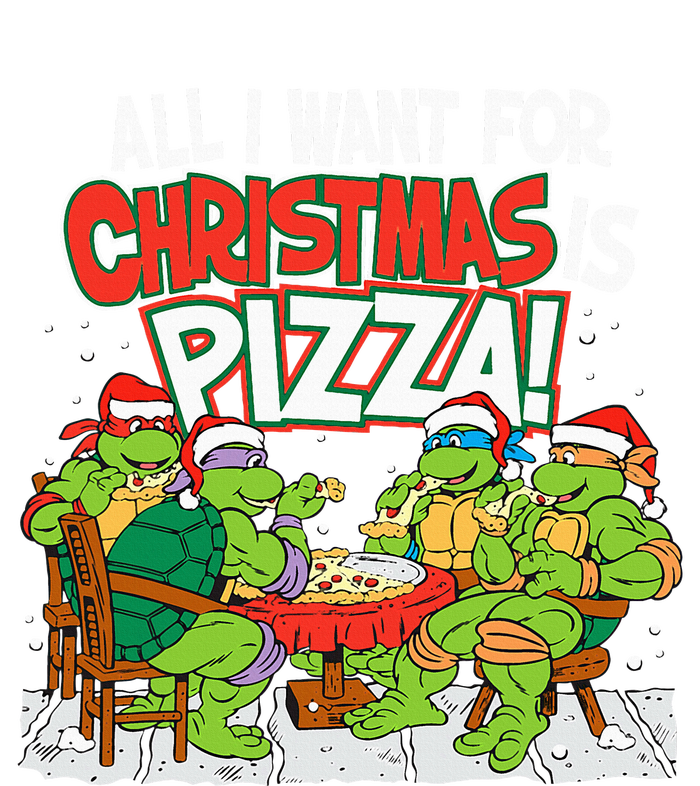 T.E.E.N.A.G.E Mutant Ninja Turtles Pizza For Christmas T-Shirt