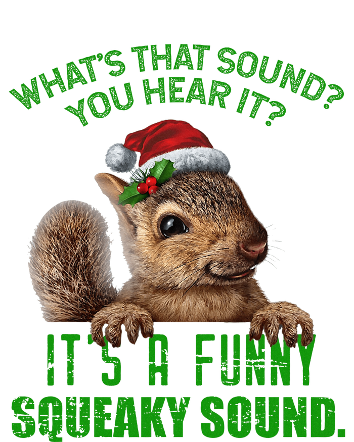 That Sound Funny Squeaky Sound Christmas Squirrel Full Zip Hoodie