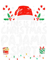 This Is My Christmas Pajama Funny Xmas Pjs V-Neck T-Shirt