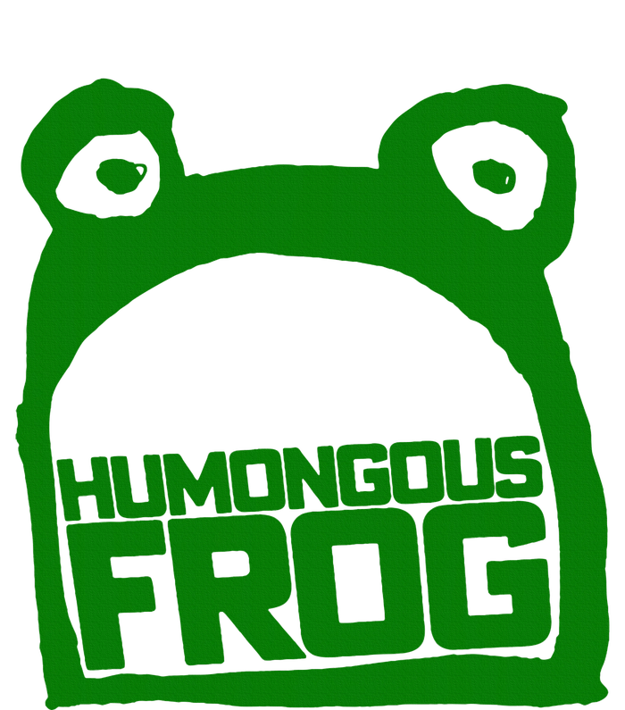 Humongous Frog Green Platinum Collection Golf Towel