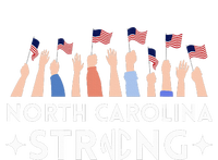 North Carolina Strong Support Nc Flag Flat Bill Trucker Hat