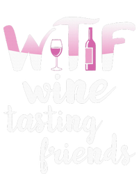 Wine Lover Funny Wtf Wine Tasting Friends Drinking Wine USA-Made Snowflake Beanie