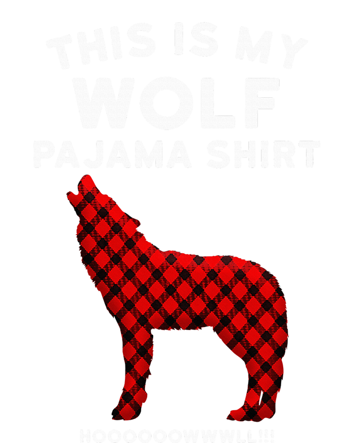 Wolf Pajama Cute Christmas Gift For Wolf Lovers T-Shirt