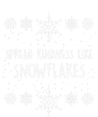 Xmas Themed Spread Kindness Like Snowflakes Merry Christmas Kids Sweatshirt