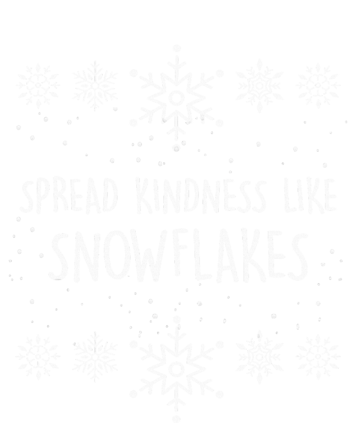 Xmas Themed Spread Kindness Like Snowflakes Merry Christmas Kids Sweatshirt