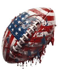 American Football Us Flag Poster