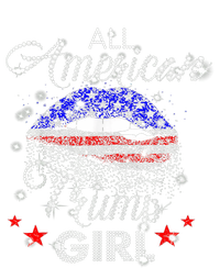 All American Trump Girl Mouth Diamond T-Shirt