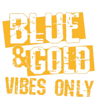 Blue And Gold Game Day Group For High School Football T-Shirt