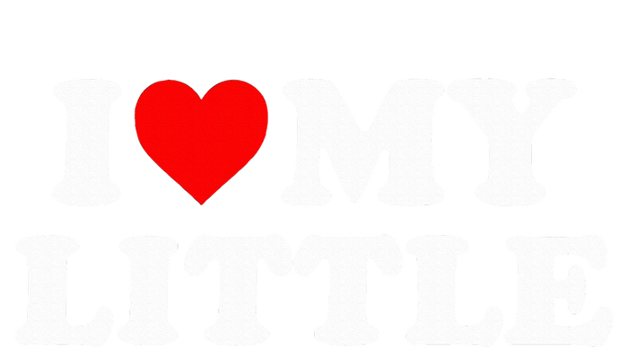 I Heart My Little Love Matching Little Big Sorority Toddler T-Shirt