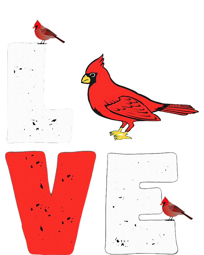 Love Cardinal Cardinal Lover T-Shirt