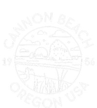 Cannon Beach 1956 Oregon Clatsop Women's V-Neck T-Shirt