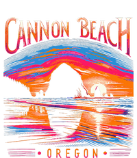 Cannon Beach Oregon Travel Summer Family Vacation Womens Cotton Relaxed Long Sleeve T-Shirt