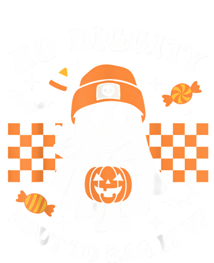 Halloween Ghost No Diggity Bout To Bag It Up Sweatshirt