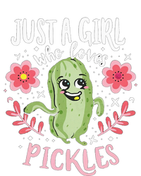 Just A Girl Who Loves Pickles Performance Long Sleeve Polo