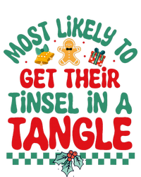 Most Likely To Get Their Tinsel In A Tangle Christmas Pajama T-Shirt