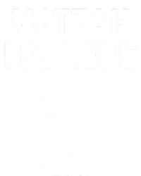 Matzah Baller 3 Funny Jewish Matzo Ball Pun Basketball Team Ladies Long Sleeve Shirt