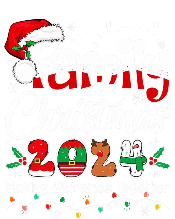 Family Christmas 2024 Matching Outfit Xmas Squad Santa Full Zip Hoodie